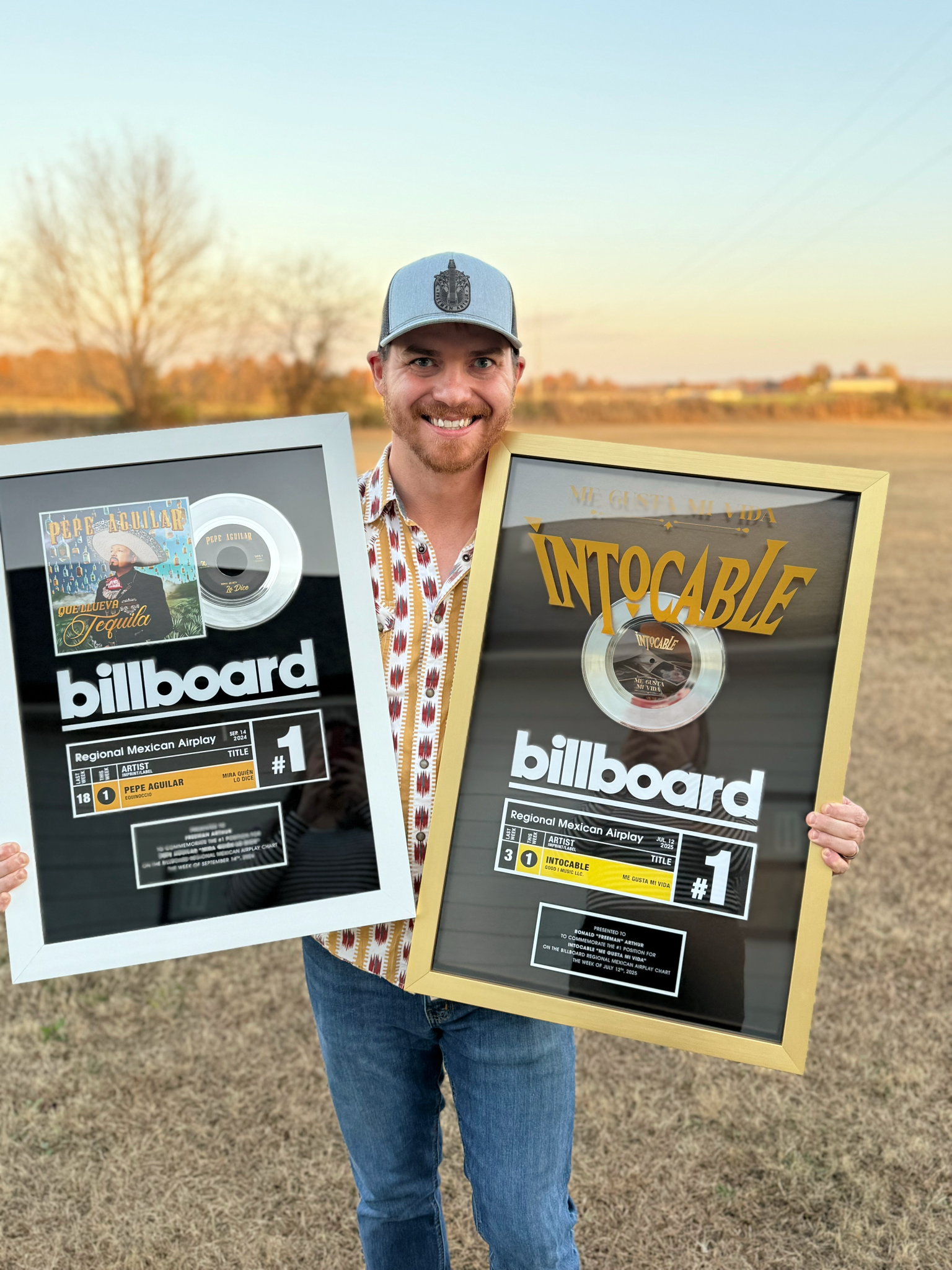Freeman Arthur with 2 Billboard #1 records