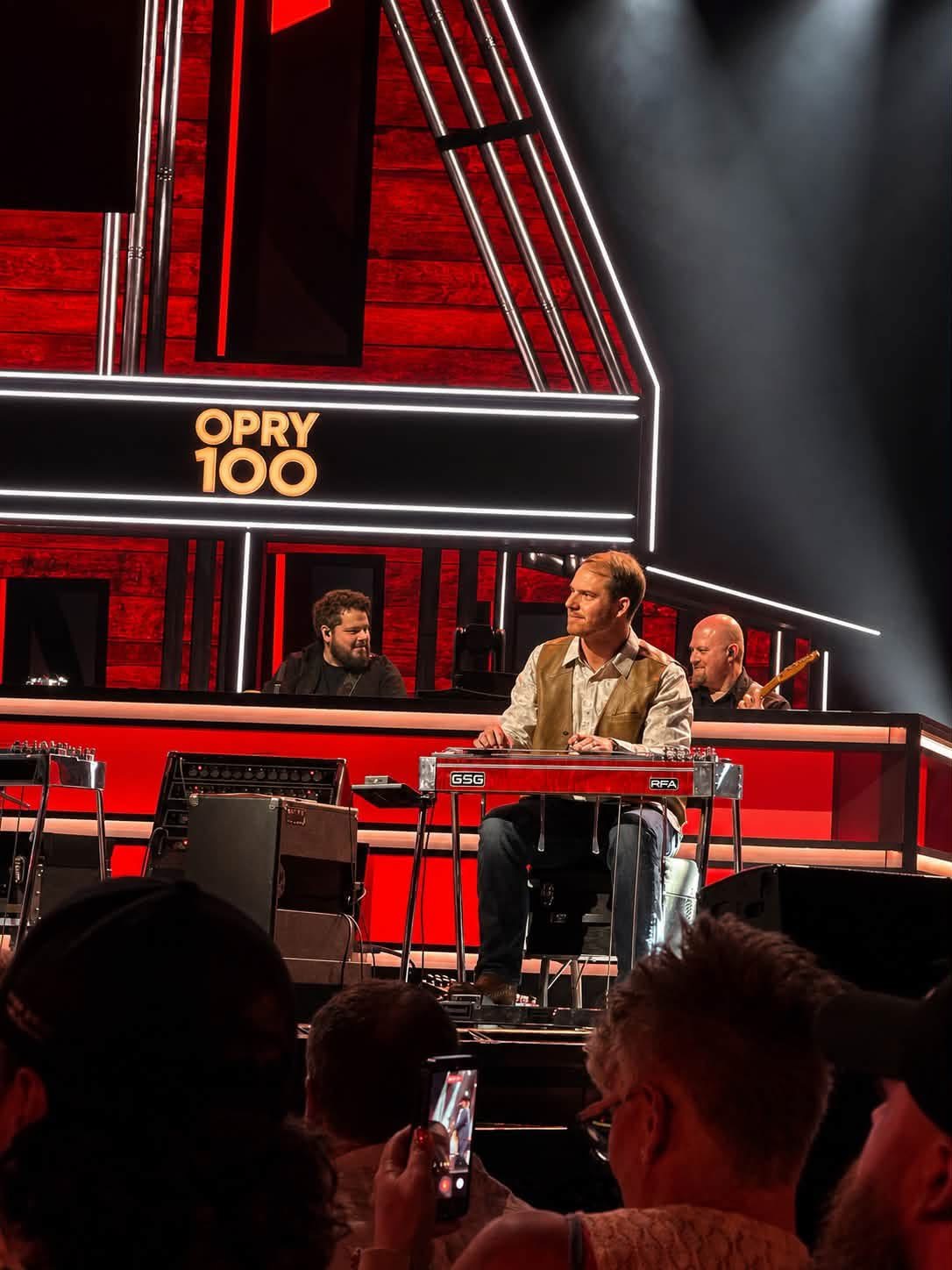 Freeman Arthur at the Grand Ole Opry