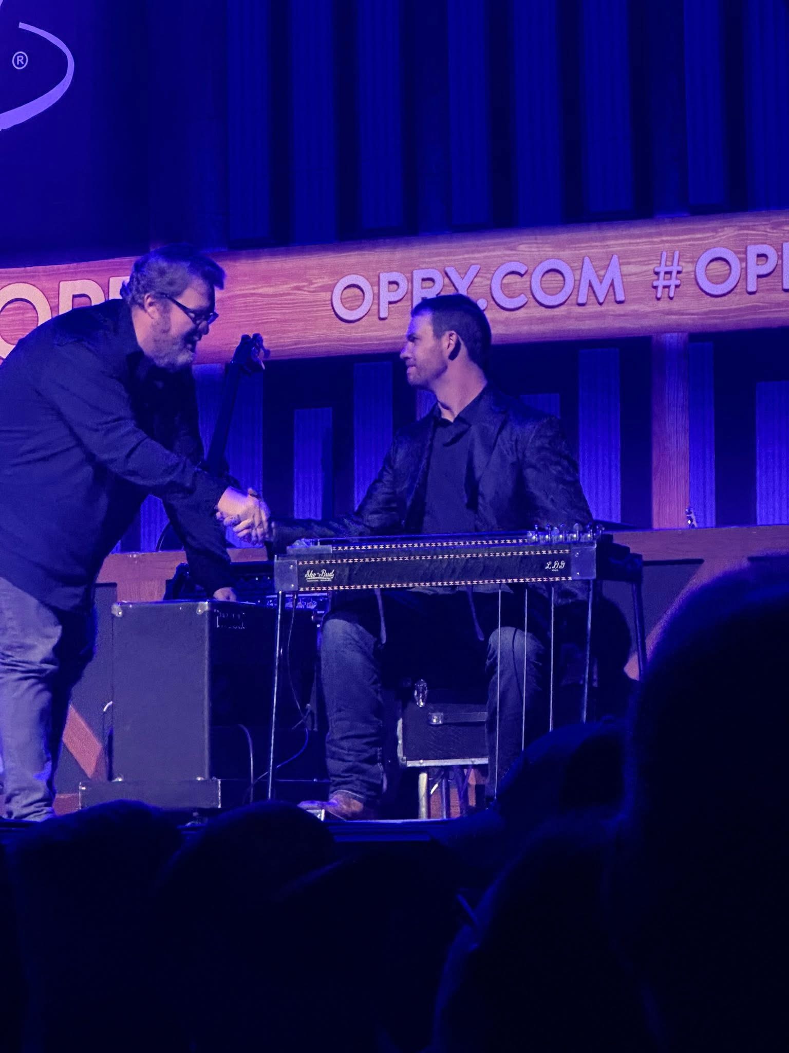 Freeman Arthur & Eddie Lange at the Ryman